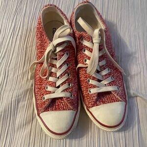 Converse All Star winter knit ox red sneakers‎ size 8